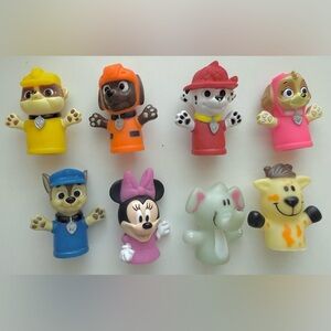 Assorted finger Puppets Set - 8 puppets